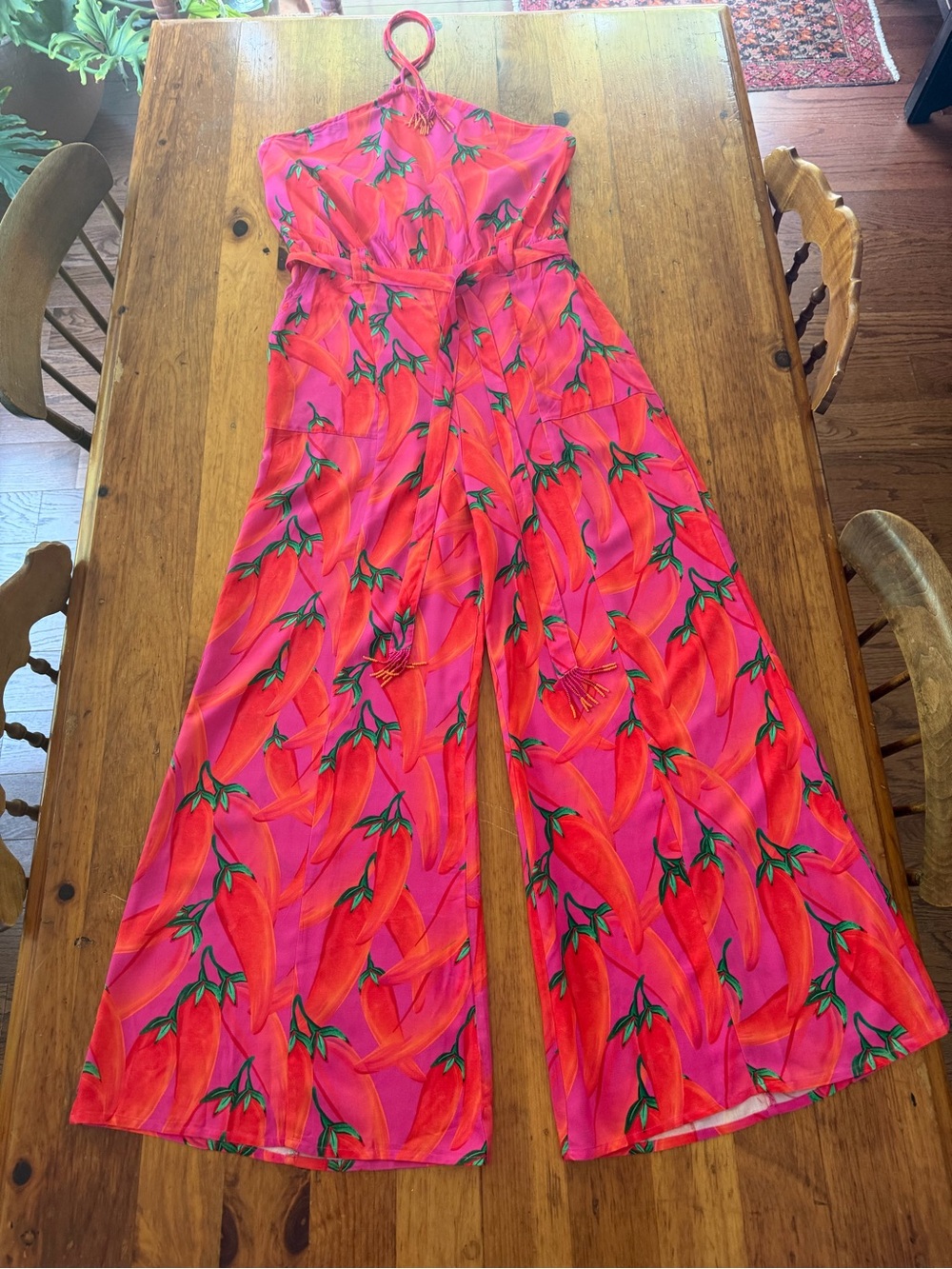 FARM Rio Halter Jumpsuit - Picture 3 of 5